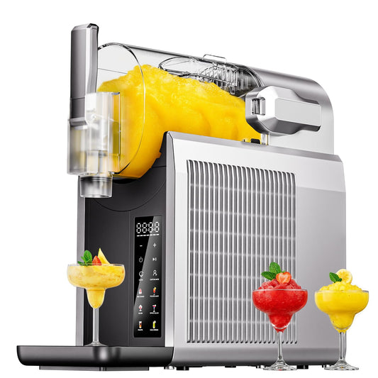 Slushie Machine, EASTPUS 68oz No Ice Needed, Frozen Drink & Soft Serve Maker, Rapid Freeze, 6 Presets, Self-Cleaning – For Slushies, Margaritas, Smoothies, Milkshakes, Frappés & More (2025 Version)