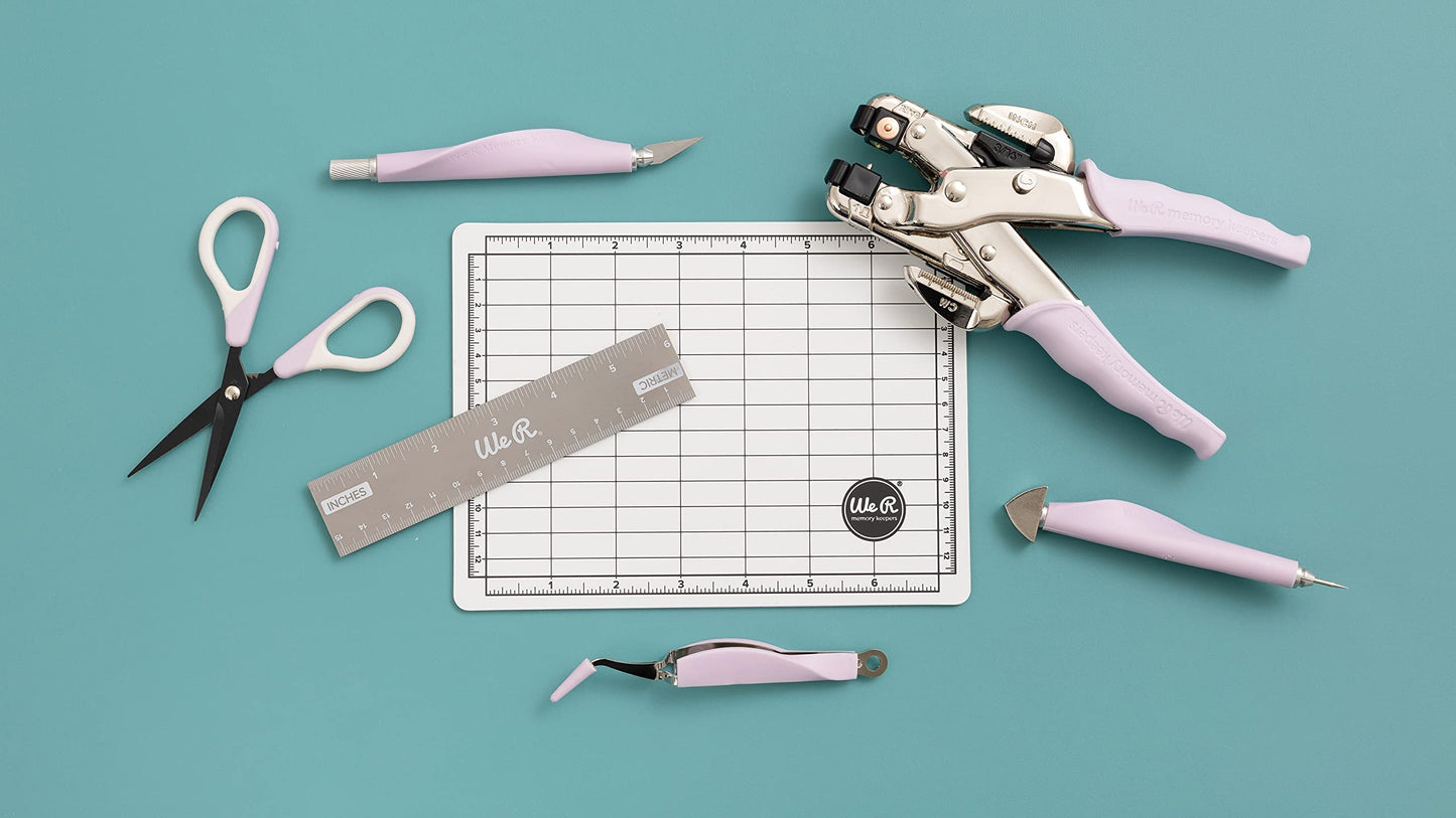 We R Memory Keepers Precision Glass Cutting Mat-Lilac