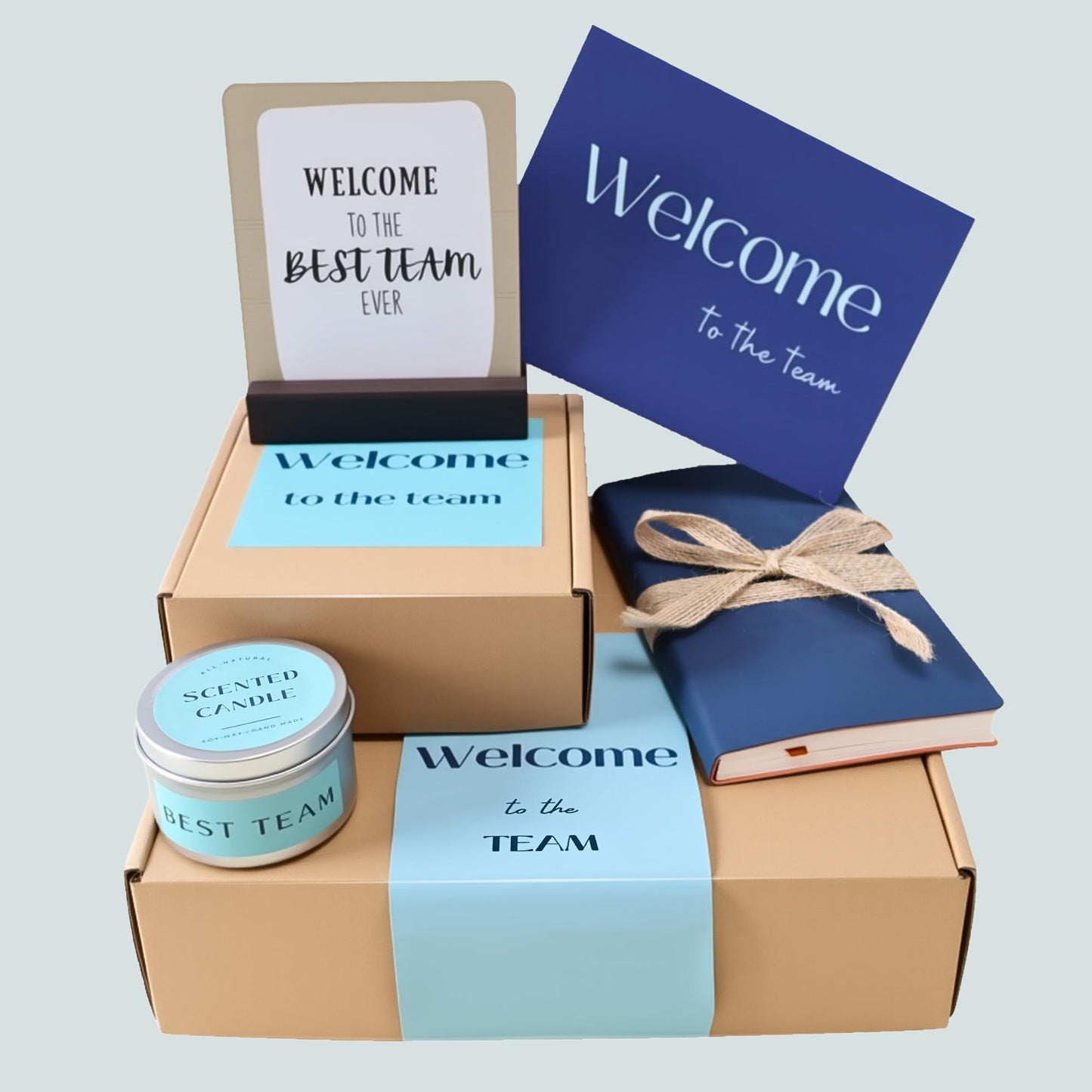 felinlova Welcome Gift for New Employee,Welcome To The Team Gifts Bulk, Welcome Gifts for New Coworkers,Team Welcome Gifts for Employees,Welcome Present (Green)