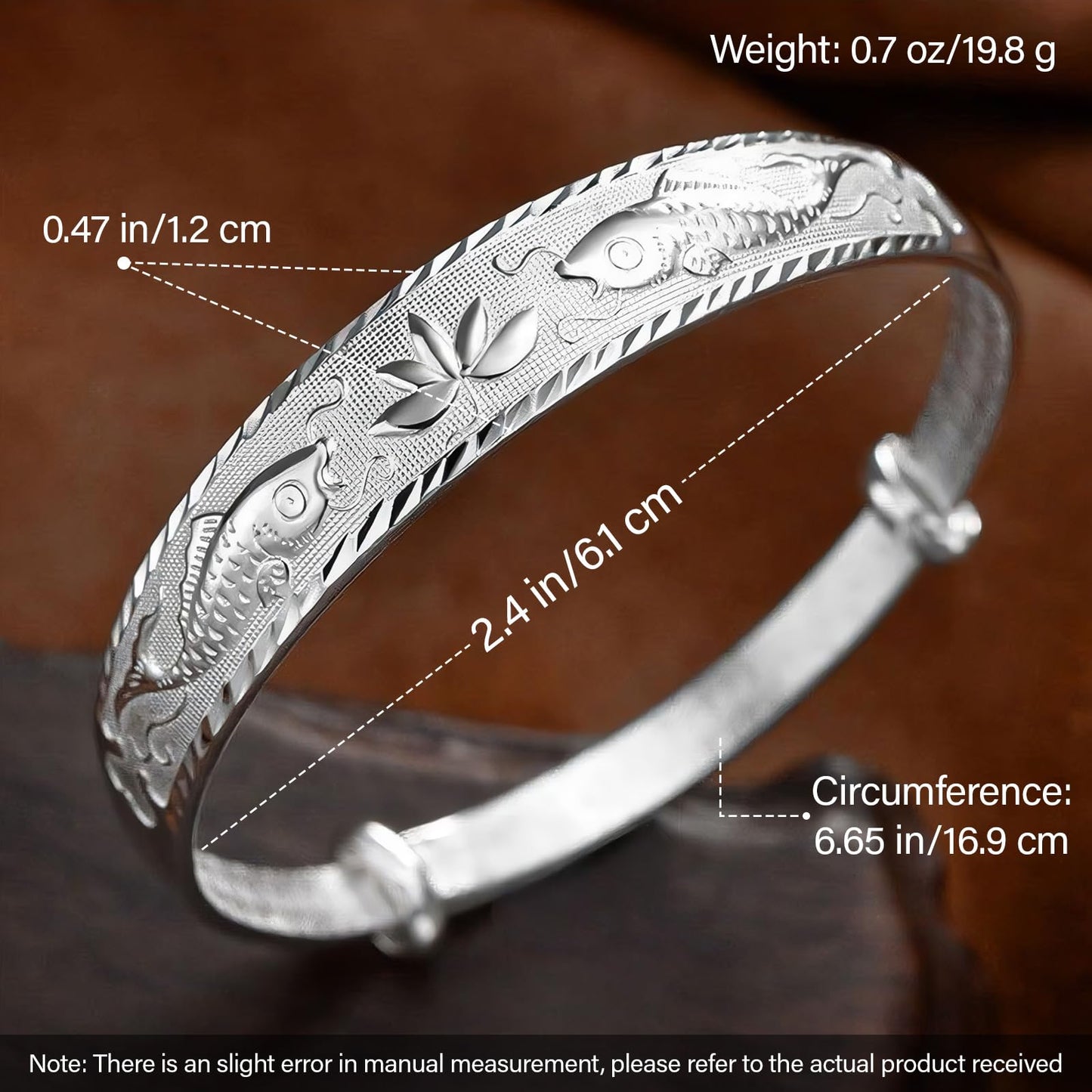 925 Sterling Silver Bracelet Plated Cuff Bangle Bracelet Fashionable Multi-layer Cross Wire Bangle Bracelet Open Adjustable Wide Cuff Bracelet for Teen Girls Fashion Jewelry (silver J)