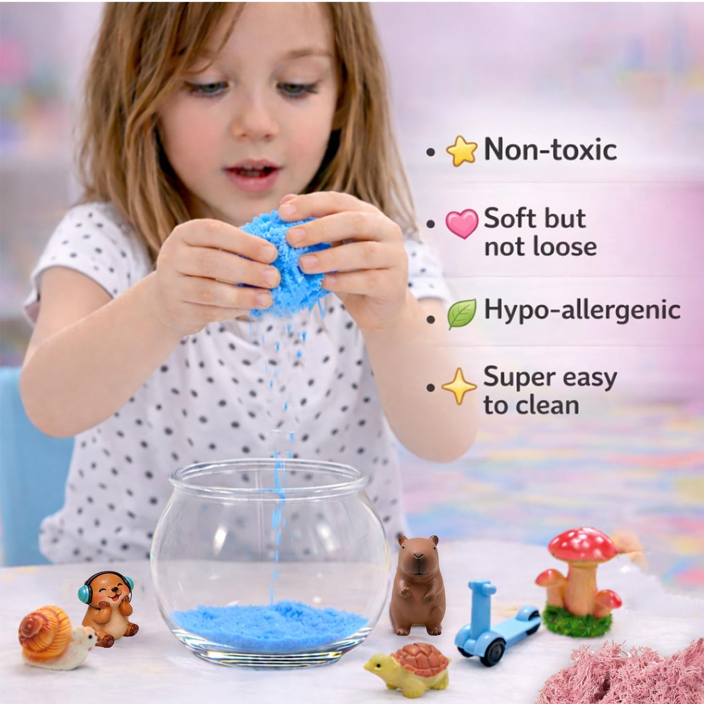 Capybara Gifts for Girls & Boys – DIY Glow Jar Toy with LED – Cute Capybara Night Light Arts and Crafts for Kids Ages 4 5 6 7 8-12 Year Old – Great Room Decor, Birthday Decorations & Easter Gifts