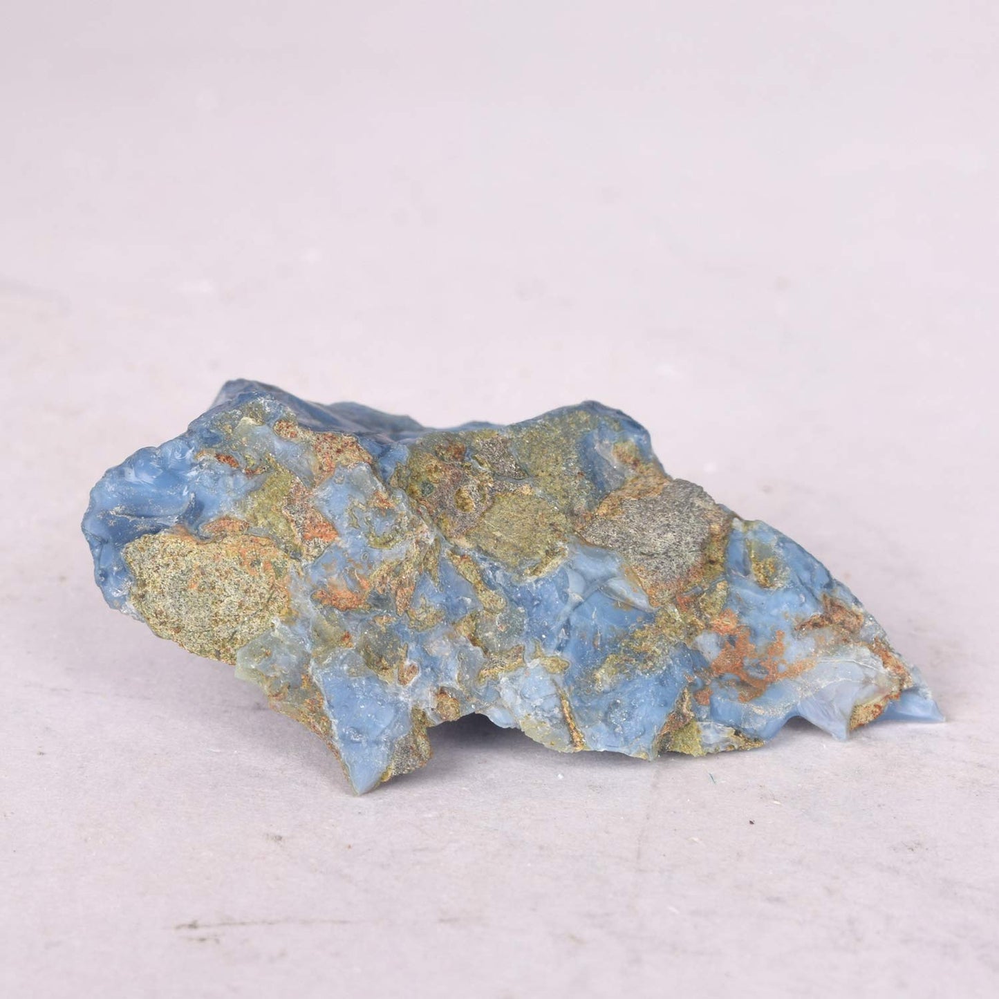 GEMHUB Gemstone For Jewelry Making 120.00 Caratt Natural Egl Certified Rock Rough Raw Blue Opal Loose Gemstone for Jewelry Making