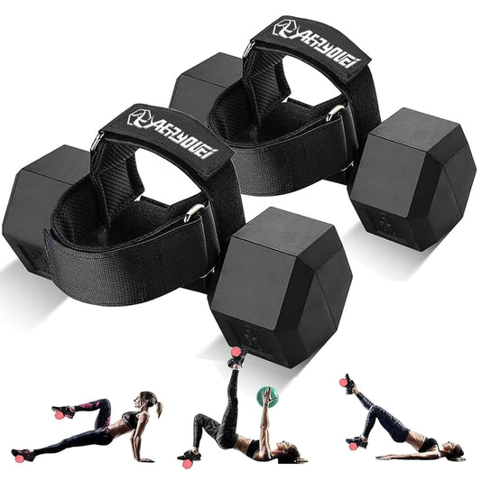 Dumbbell Foot Attachment, Tibialis Trainer, Adjustable Ankle Weights, Leg Workouts at Home for Hip Flexors,Ankle Straps for Weight Lifting,Shin Splint,Hamstring Curls,Leg extensions,Home Gym Equipment.