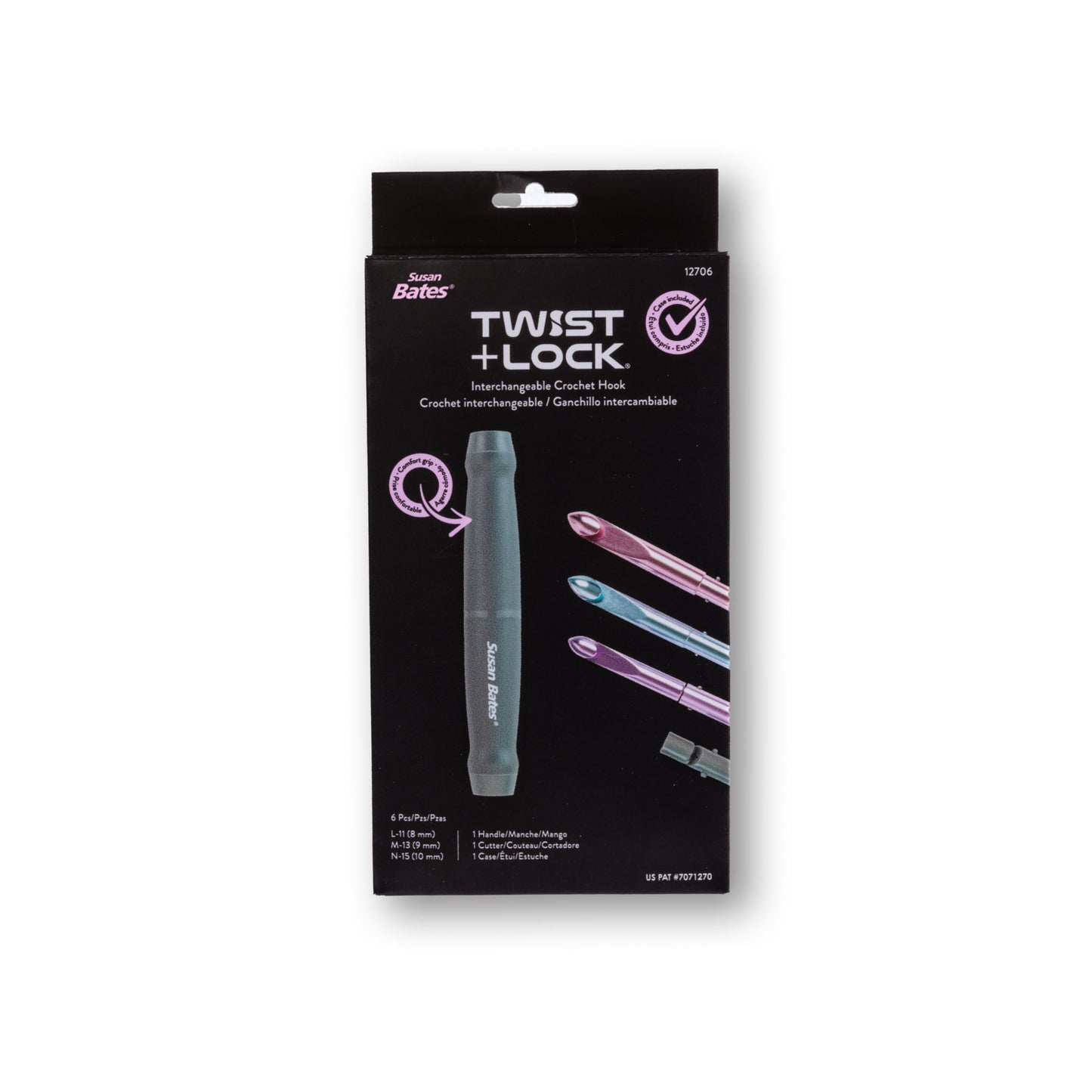 Susan Bates Twist and Lock Bag Handle Cutter L,M,N