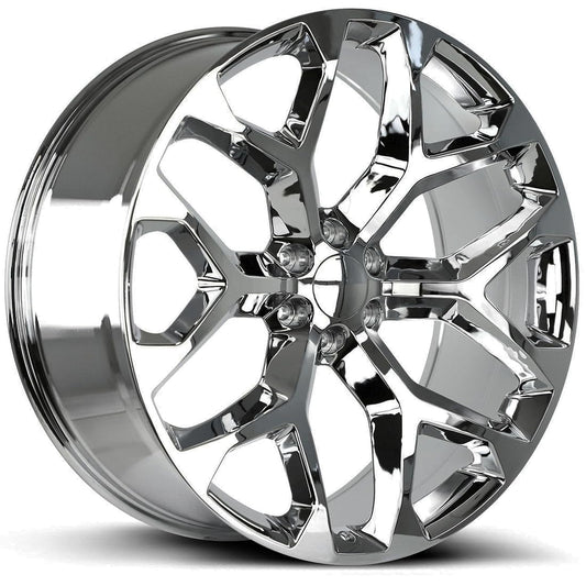 New Premium 22x9" Chrome Aluminum Alloy Wheel Rim Fits 2015 2016 2017 2018 2019 2020 Cadillac Escalade GMC Yukon Denali Tahoe Suburban