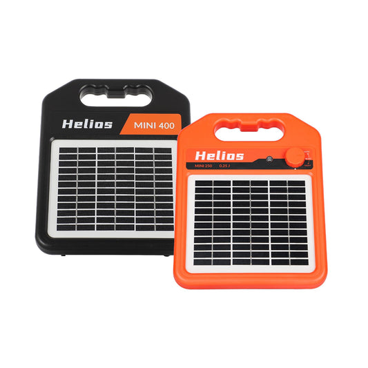 Solar Electric Fence Set: MINI400 + MINI250Front Solar Electric Fence Charger, 0.3Joule & 0.18Joule for Versatile Protection