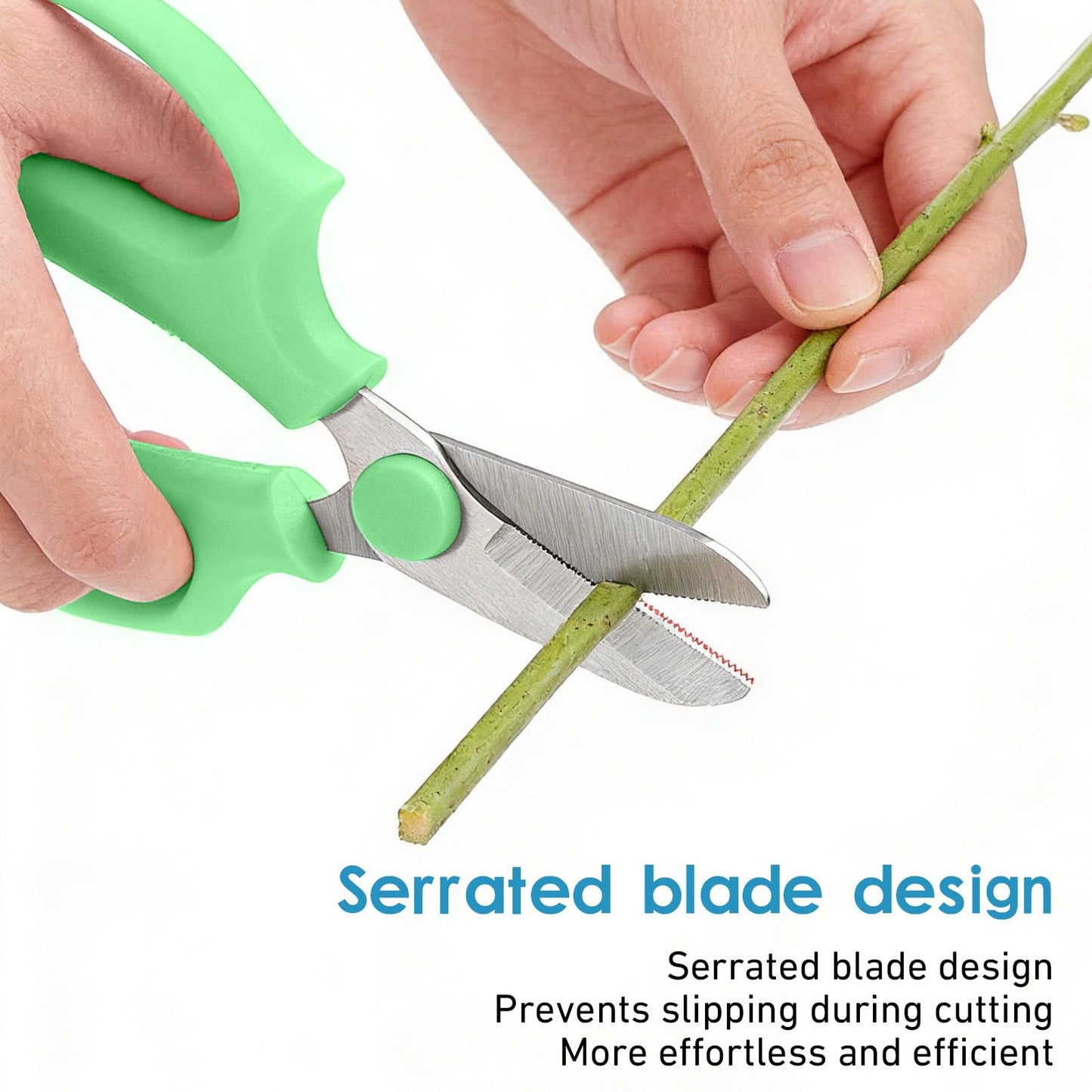 Huangfbfx 12Pcs Flower Scissors & Dark Green Floral Tape Set,Stainless Steel Floral Shears for Fresh Flower Stems,1/2" Wide 30Yard Adhesive Florist Tape for Bouquet Arranging Wedding Floral Crafts