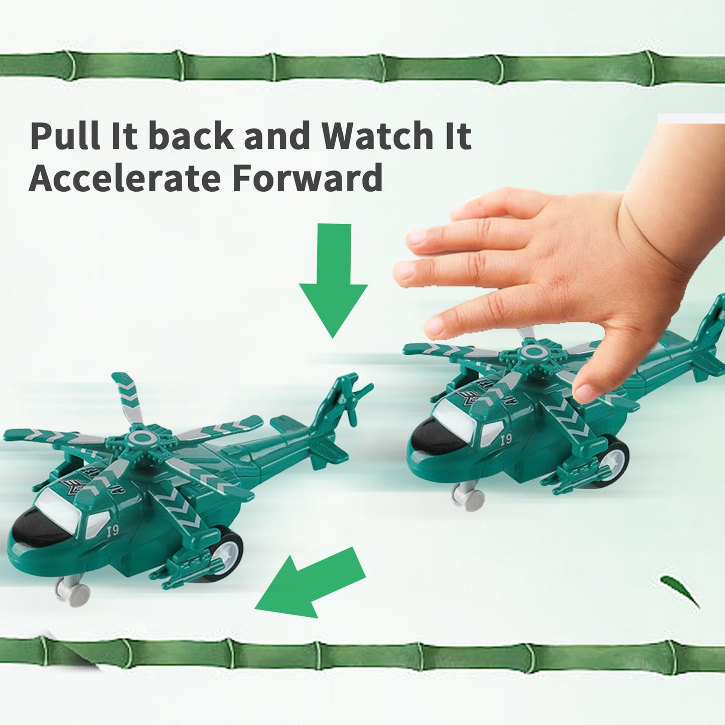 UXRPTU Pull-Back Airplane Toy Boys Plane Playset for Toddlers 3-5 Variety Pack of Helicopters Stealth Bombers Fighter Jets Aircraft Planes for Kids Toddlers Great Party Favors for Kids