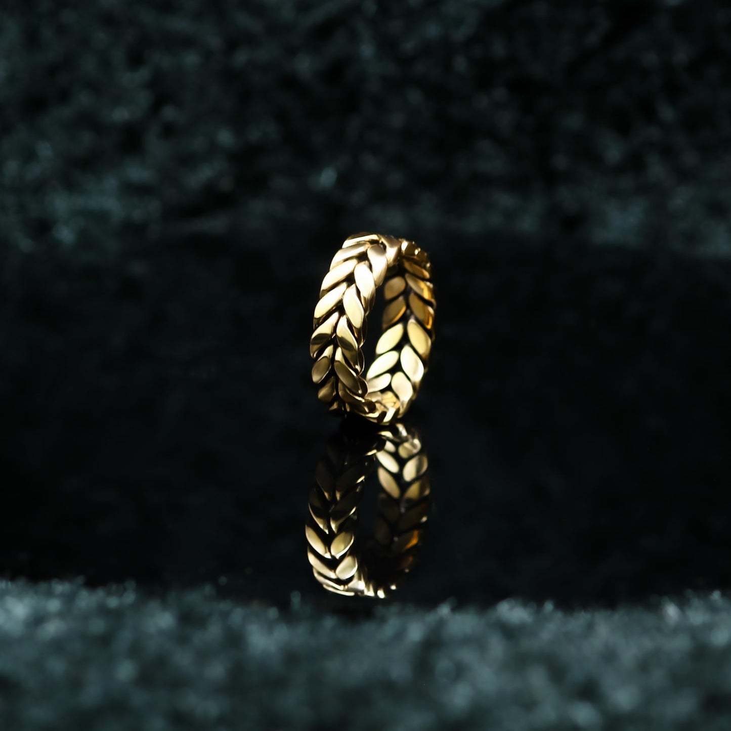 Krishnaa Jewels Pure Copper Braided Twist Eternity HandCrafted Ring Gift Jewelry for Men and Women (3.5)
