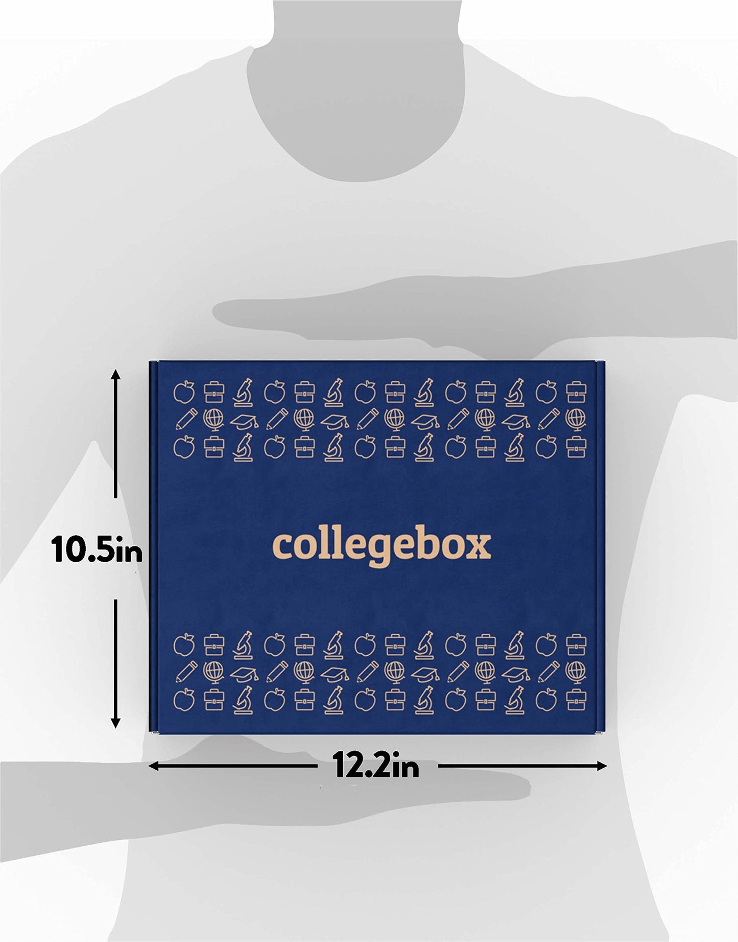 COLLEGEBOX Snack Box (45 Count) Easter Variety Pack Care Package Gift Basket Adult Kid Guy Girl Women Men Birthday College Student Office School