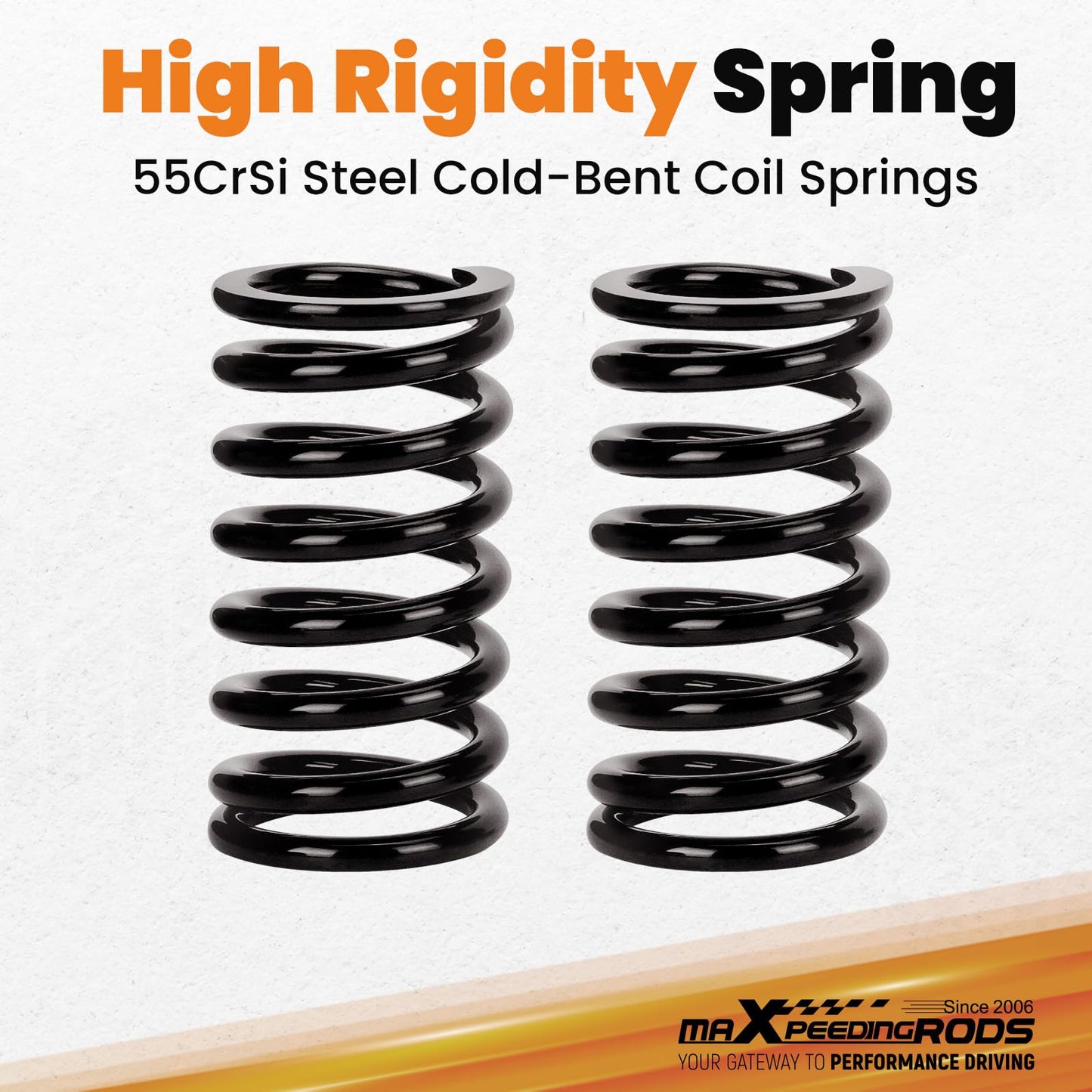 maXpeedingrods Coilovers for Nissan 350Z RWD 2003-2008 Z33, for Infiniti G35 RWD 2003-2007 V35, Height Adjustable Coilovers Suspension Kit, Preset Damping Lowering Kit Red