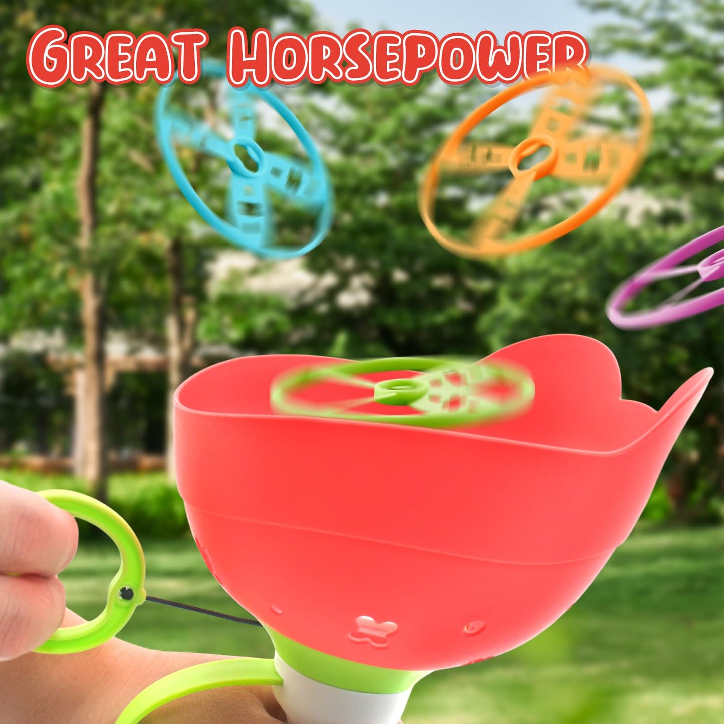 pamexin Outside Toys for Kids Ages 4-8 - Manual Capture Catching Game - Toddler Chasing Toy for Boys & Girls, Ages 3-7 - Outdoor Fun Family Games