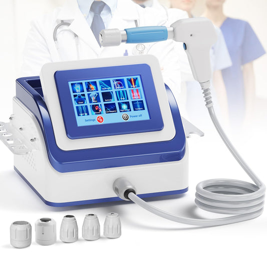 Shockwave Therapy Machine, Extracorporeal Shock Wave Therapy Device for Pain Relief, Muscle and Bone Tissue Regeneration, ESWT Shockwave Therapy, Non-Invasive