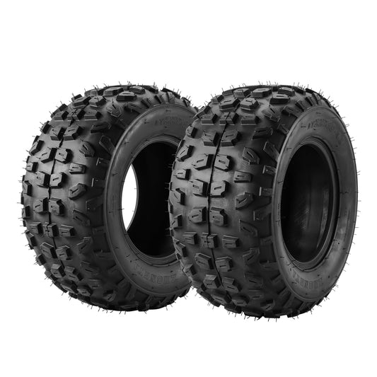 PHILTOP 22x10-10 ATV UTV Tires, 4-Ply Super Mud 22x10-10 ATV All-Terrain Tires for Riding Mowers, Golf Carts, Off-Road,2 Pcs,Tubeless (Z-183)