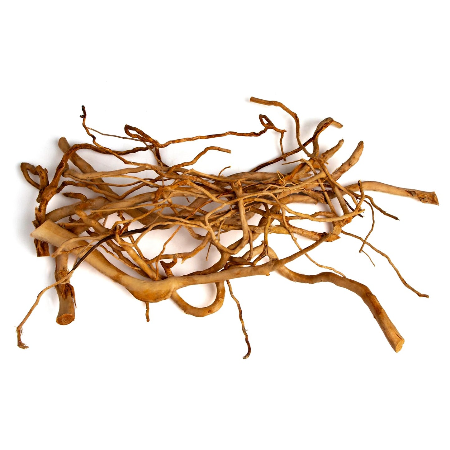 emours Natural Aquarium Driftwood, [170g] (20–40 cm /8–16 in) - Unique Root/Spider Wood Branches for Aquascaping, Planted Tanks & Terrariums, Fish & Plants Decoration, Each Piece One-of-a-Kind(Mixed)