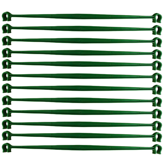 36PCS Plant Stake Arms for Tomato Cage，Expandable 11.8" Plant Supports Trellis Connector Clips for 11mm Garden Plants Stakes Stand Outdoor/Indoor