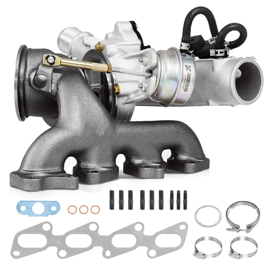 FILTERUP 667-203 1.4L Turbocharger with Gaskets Repair kits Compatible with 2011-2015 Chevy Chevrolet Cruze 2012-2020 Sonic 2013-2018 Trax 2013-2018 Buick Encore Replace# 55565353 GT1446