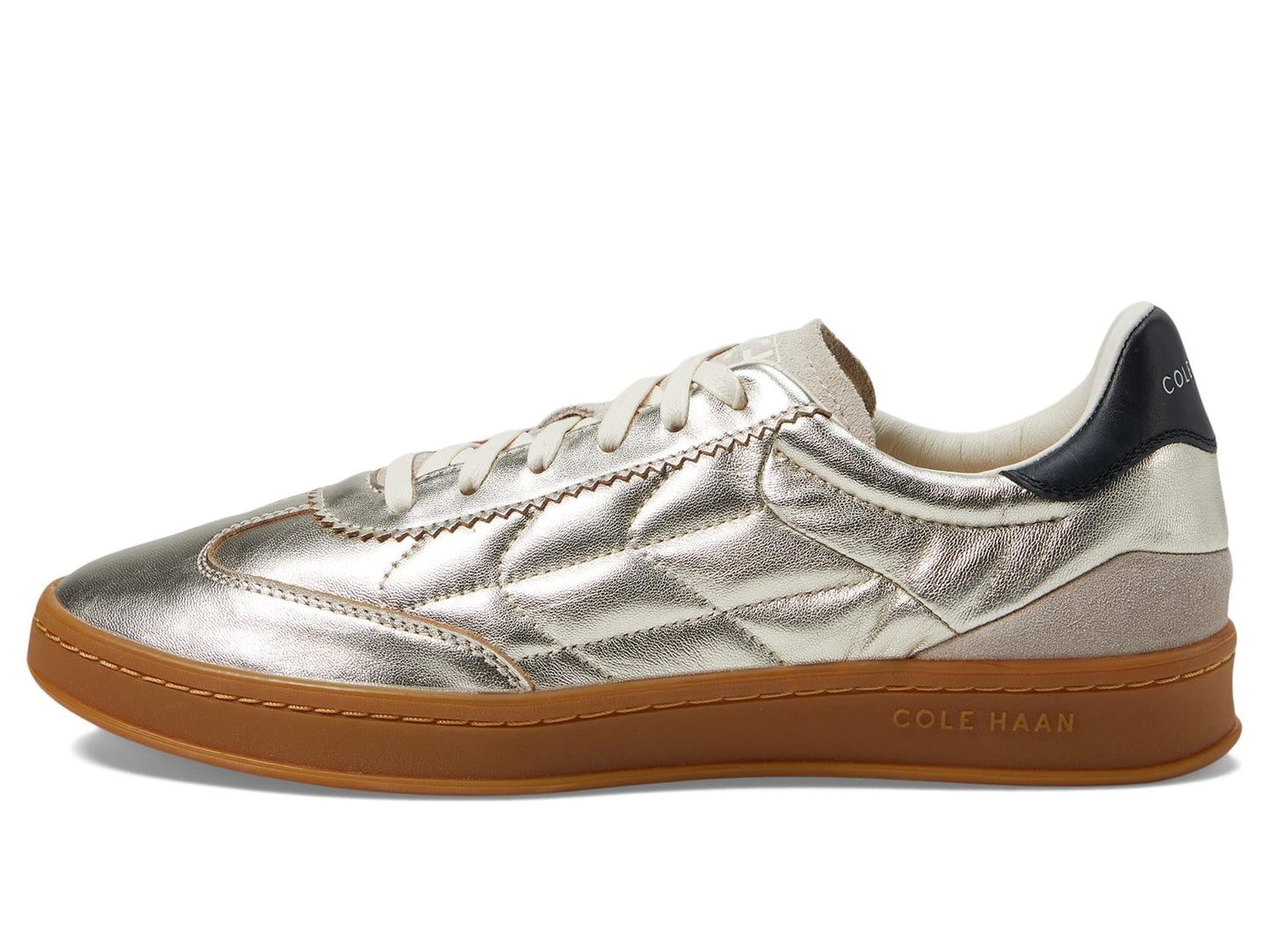 Cole Haan Womens Grandpro Breakaway Sneaker, Gold/Birch/Black, 9-B US
