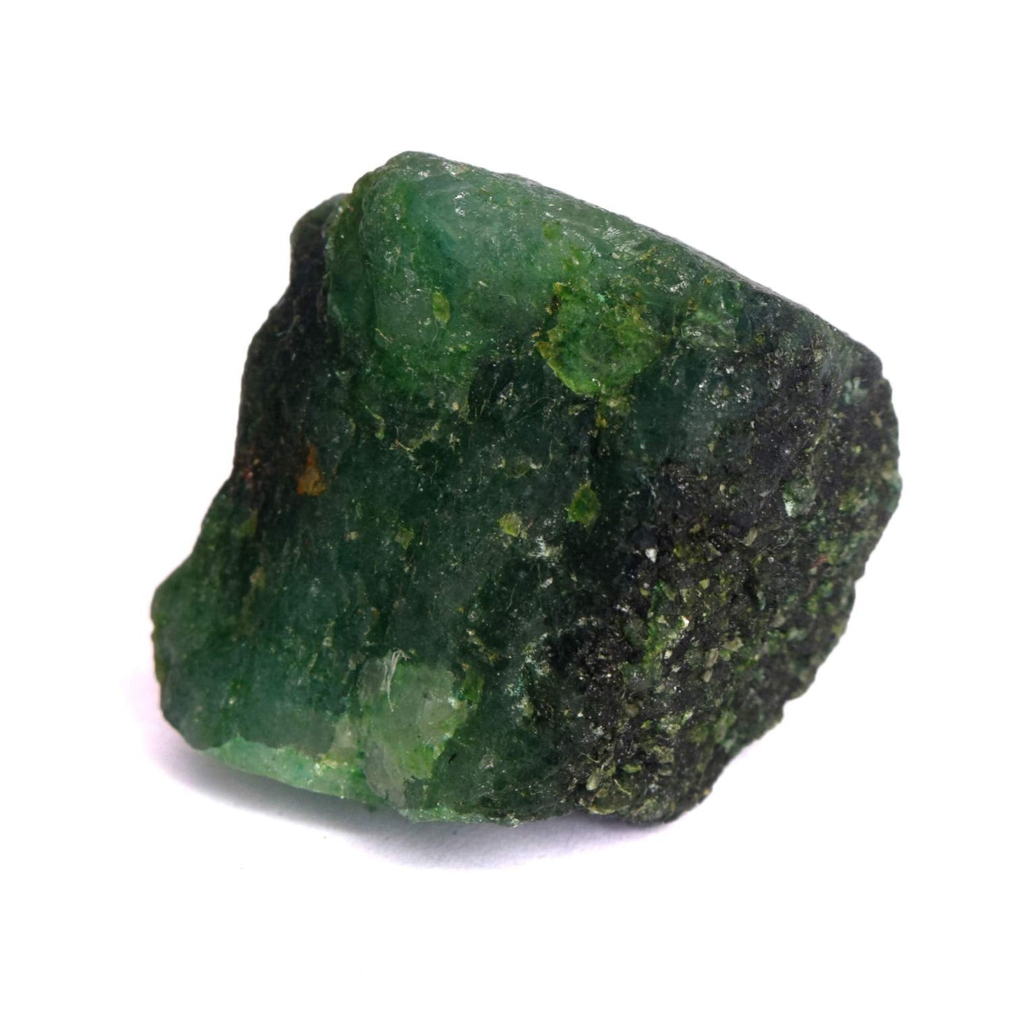 GEMHUB Protection Green Emerald Crystals and Healing Stones 218.00 Ct Gemstones for Jewelry Making | Uncut Rough Emerald Gem Stones