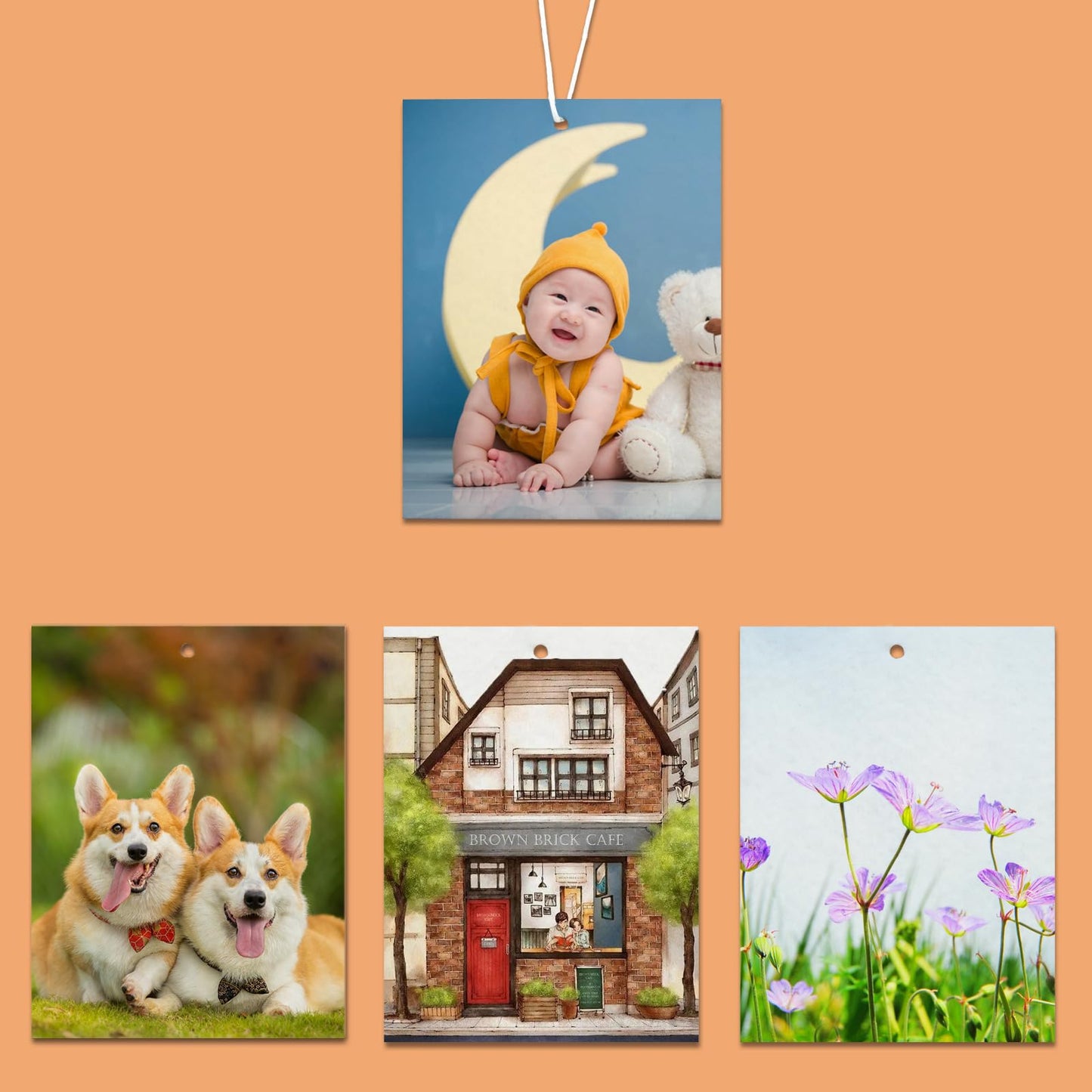 100 pcs sublimation air fresheners blanks,Sublimation Blanks Products DIY Air Freshener for Car and Home Hanging Decoration Sublimation car freshener blanks,Sublimation Ornament Blank