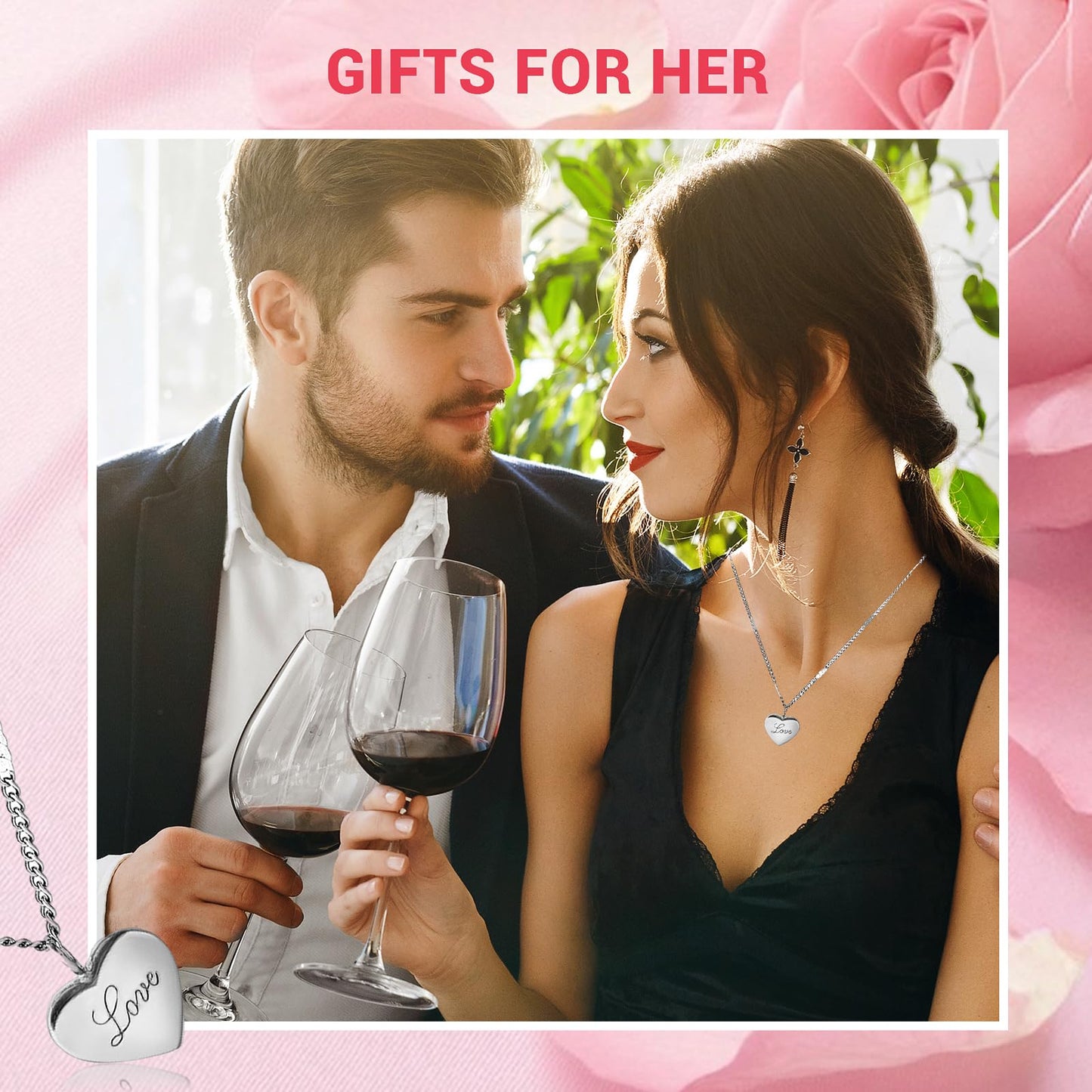 Gift Set for Women，Gift Basket for Her,Gifts Box for Girlfriend Wife Birthday Gifts for Women Heart-shaped Love Gift Wedding Engagement Anniversary Romantic Gifts (Pink)