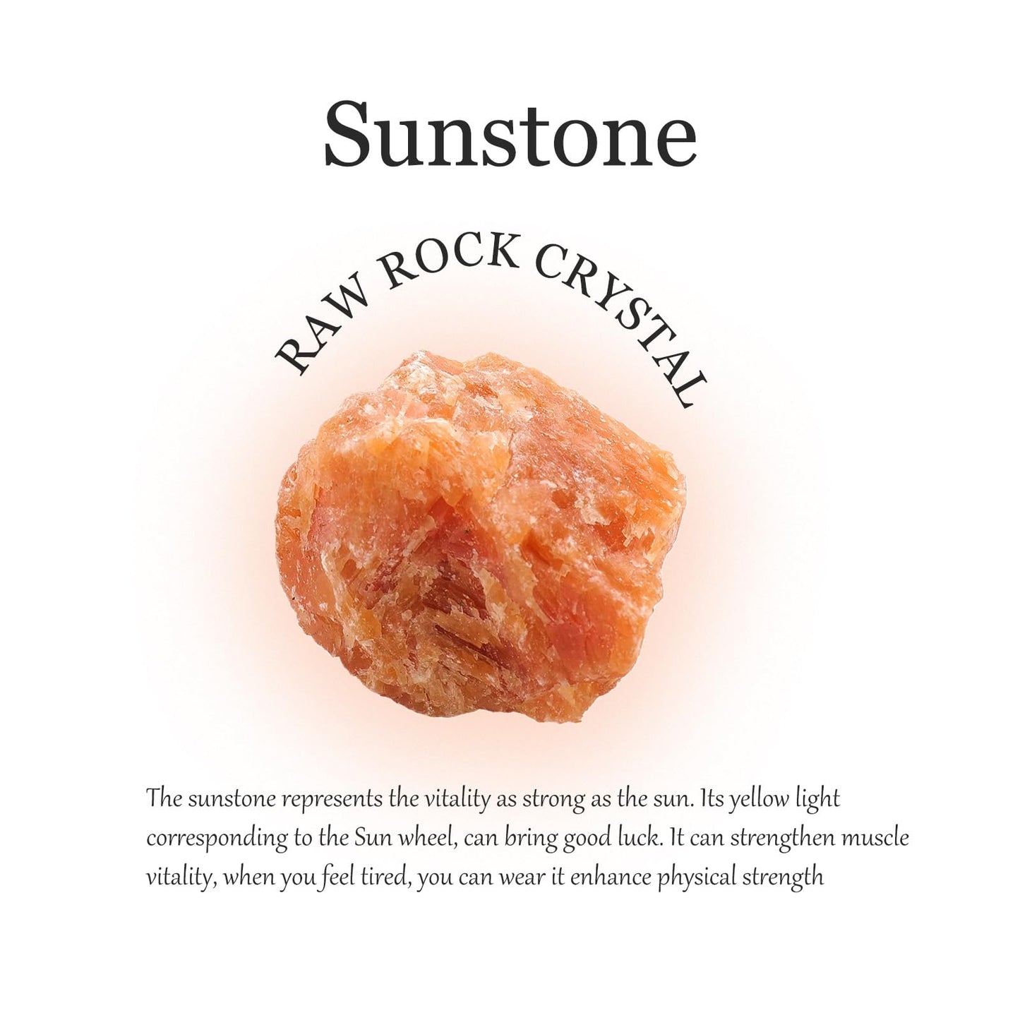 Apengshi Sunstone Raw Crystals 2PCS Natural Rough Rocks Healing Crystal and Stones DIY Raw Stones Meditation Fountain Garden Home Decor