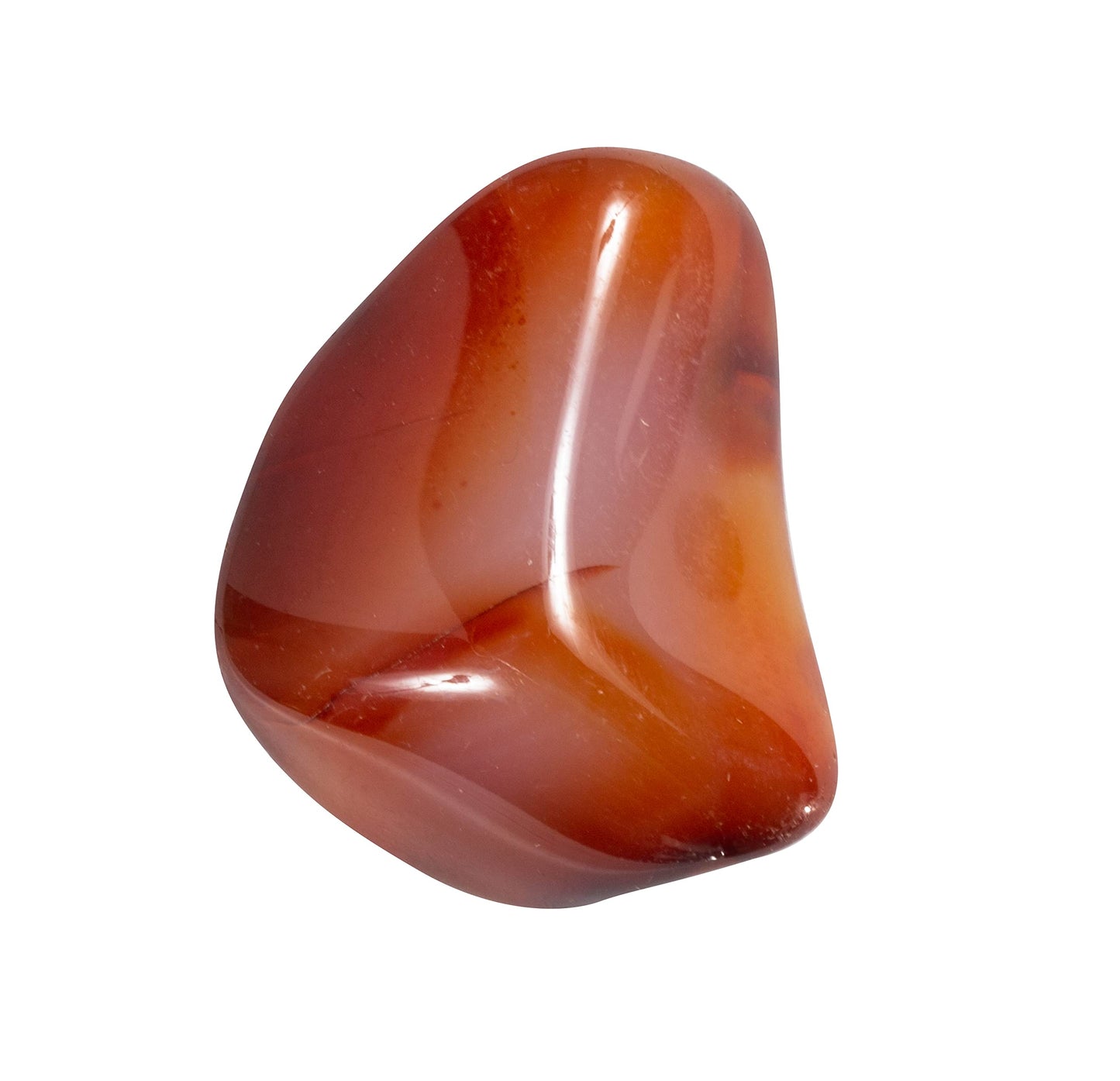 The Chrysalis Stone | Carnelian | Tumbled Stone | Size 0.75" - 1.25" | 1 Pc | Crystals and Healing Stones, Spiritual Gifts for Women, Reiki, Chakra, Witchcraft, Yoga, Meditation Accessories
