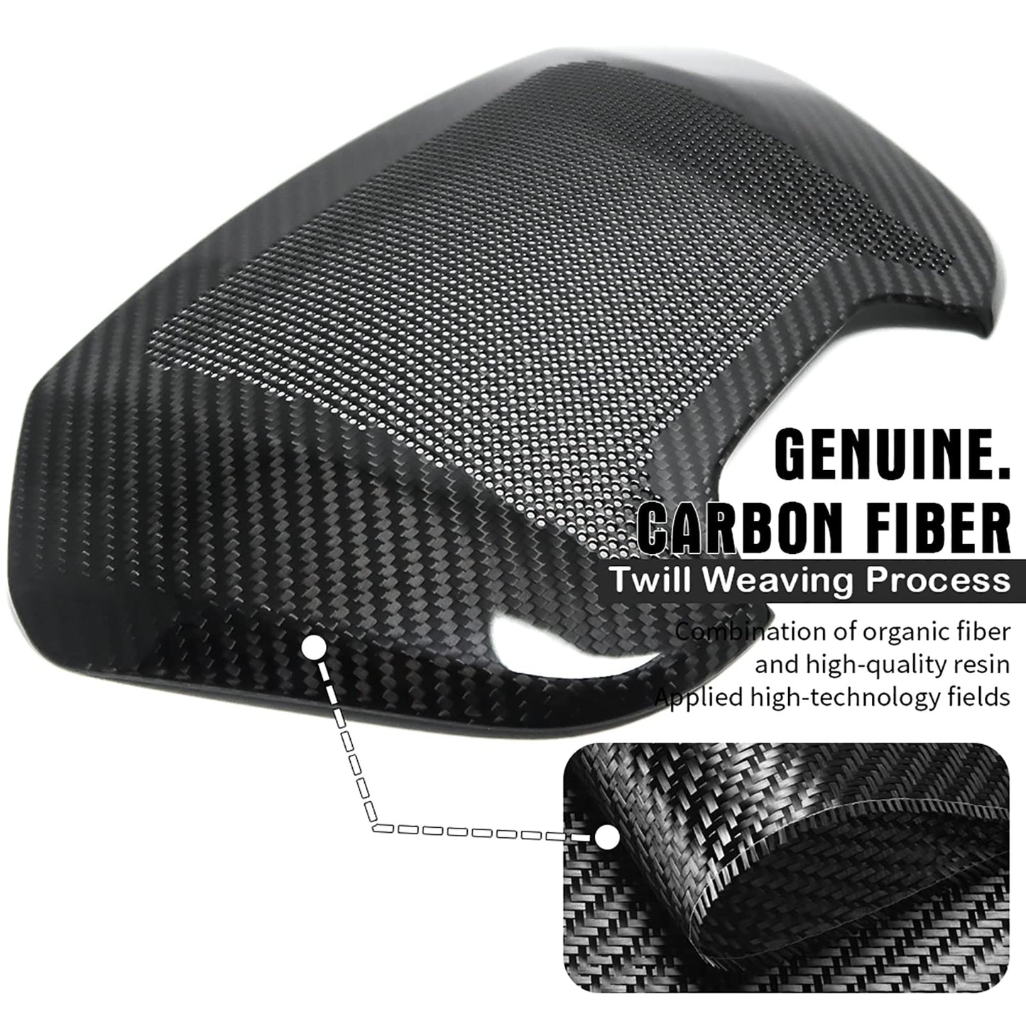 Yipmotiv Car Genuine Carbon Fiber Sound Speaker Cover for Corvette C8 Stingray Z06 Z51 E-Ray HTC Coupe 2020 2021 2022 2023 2024 2025 2026, Interior Phone Charger Waterfall Upper Trim