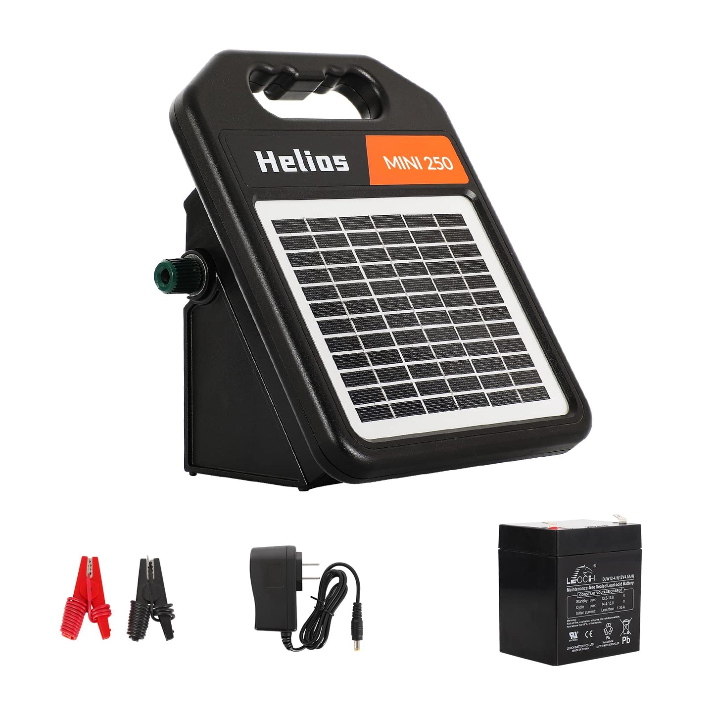 Solar Electric Fence Set: S600 + MINI250 Solar Electric Fence Charger, 0.53Joule & 0.18Joule for Versatile Protection