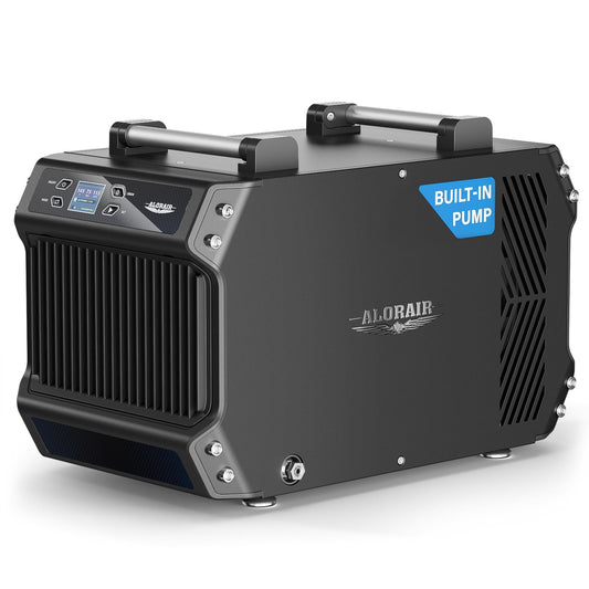 ALORAIR Crawlspace Dehumidifiers with Pump, 180 Pint Commercial Dehumidifier for Basements with Drain Hose, 2,300 Sq.Ft Auto Defrost Industry Crawl Spaces Dehumidifier