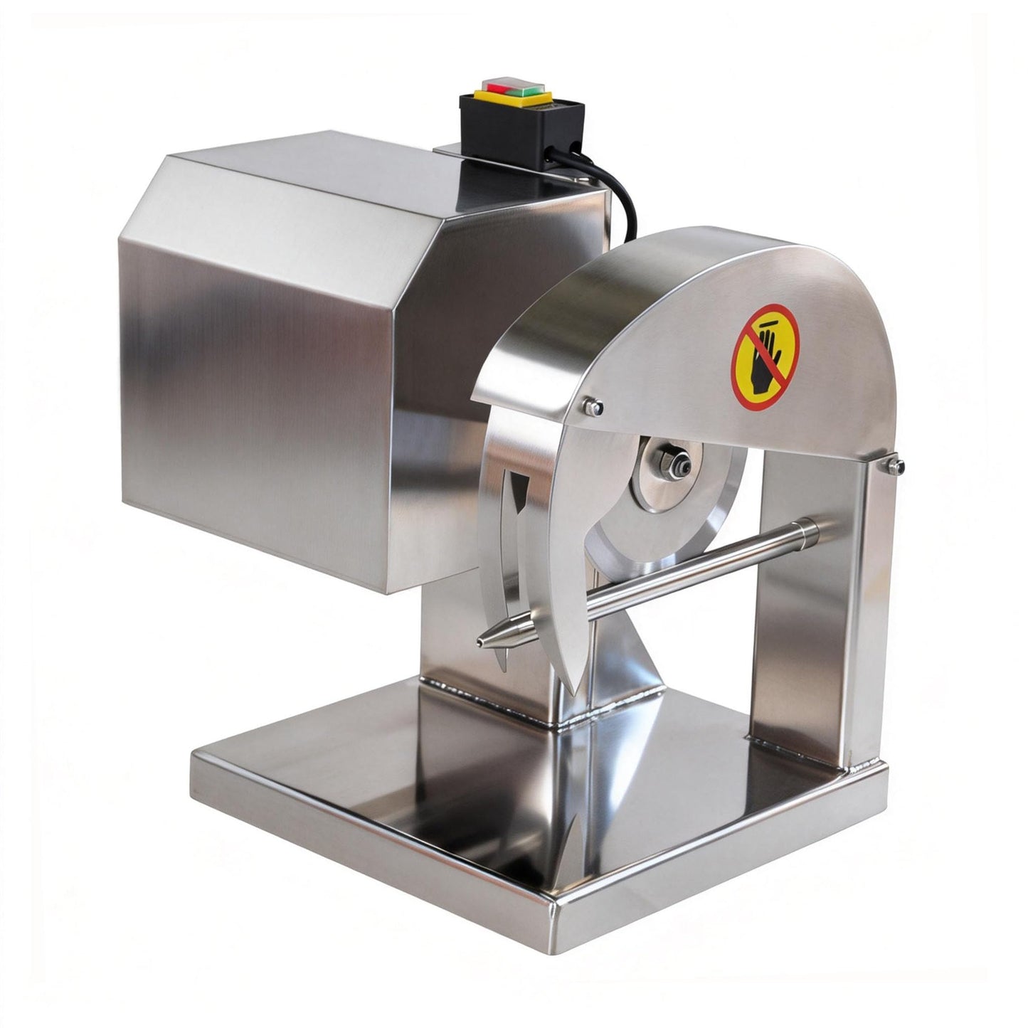 Commercial Bone Saw Cutting Machine, 110V 750W Meat Cutter Machines For Chicken Duck Goose, Stainless Steel Blade Poultry Saw, Ribs Chopper Slaughtering House Meat Shop Food Processing Equipment