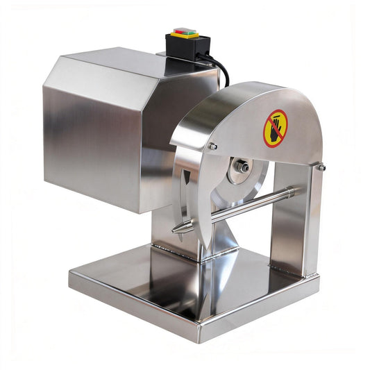 Commercial Bone Saw Cutting Machine, 110V 750W Meat Cutter Machines For Chicken Duck Goose, Stainless Steel Blade Poultry Saw, Ribs Chopper Slaughtering House Meat Shop Food Processing Equipment