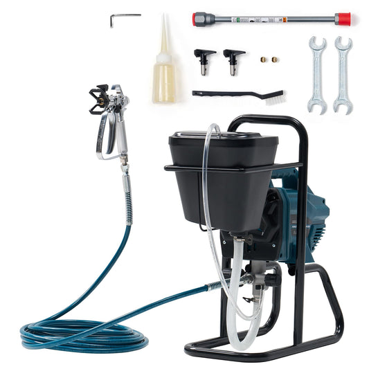 SPECRAFT High-Pressure Airless Paint Sprayer with 5L Hopper Capacity,650W, 2900 PSI Paint Sprayer with Two Spray Tips Options, for Professional and DIY Use