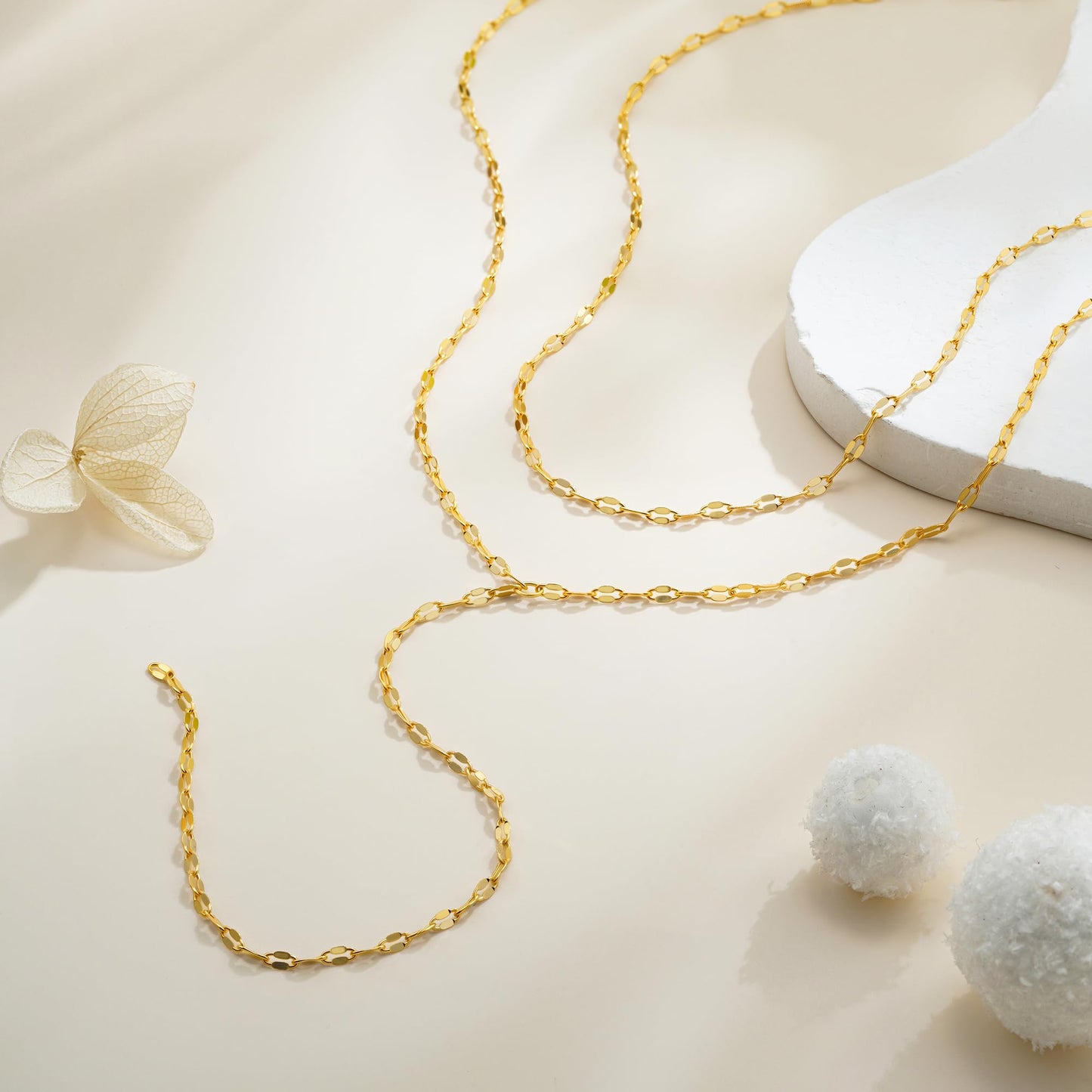 Treasure Bender Lariat Gold Necklace for Women Dainty Long 14k Gold Plated Y-Shaped Body Chain Choker Necklace Layered Trendy Non Tarnish Simple Necklaces Gold Jewelry for Women Set Gift