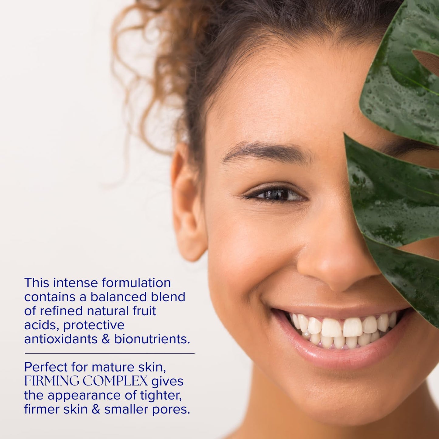 iS CLINICAL Firming Complex; Tightens and firms skin on face, neck and décolleté. Plumps fine lines and wrinkles; Anti-Aging
