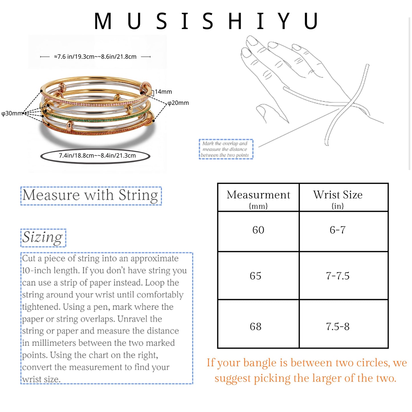 MIUSISHIYU Musishiyu Silver Bracelets for Women Stacking Bangle - Surgical Stainless Steel Cool Tone Rolling Rings, High Polish Fidget Anxiety Jewelry, Perfect Gifts for Mom Wife Grandma