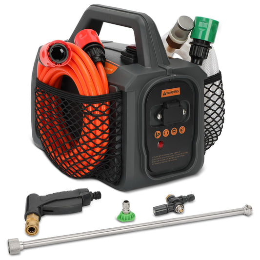 Updated ZPB140 Port A Blaster HVAC Coil Cleaning Sprayer,Portable Coil Jet Cleaner,HVAC Pressure Washer for AC 120V 80W Indoor or Outdoor Cleaning, Flow Rate 4L/min, Working Pressure 0.7-1.0MPa