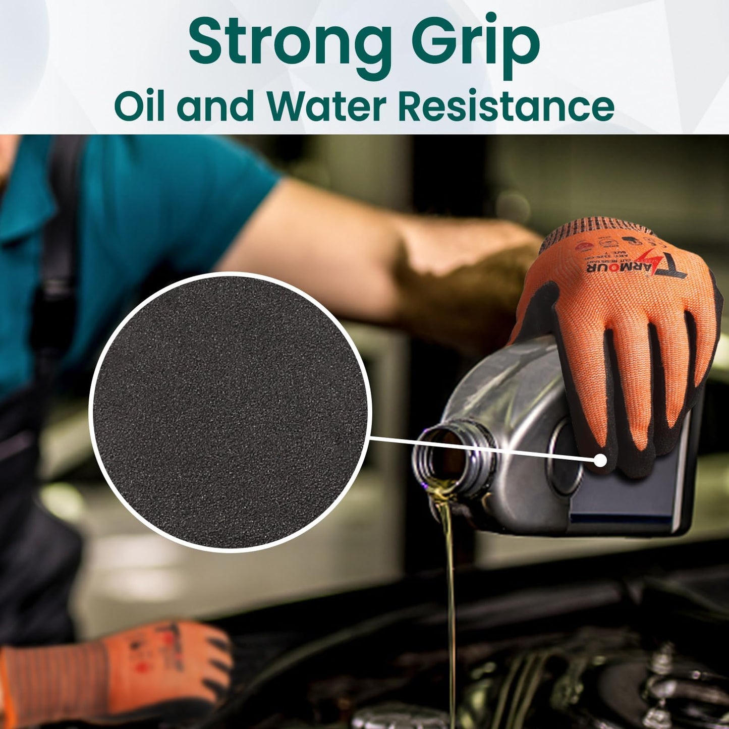 Highest Level Cut Resistant Gloves, ANSI A9 Cut Proof Work Gloves Men&Women Heavy Duty, Working Gloves Touch-Screen Compatible, Durable Cutting Gloves for Fishing, Woodworking, Gardening (L)