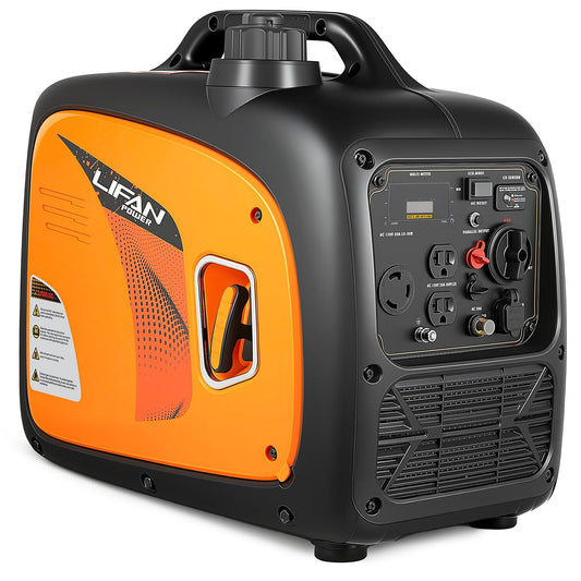 LIFAN 3500W Portable Inverter Generator for Home Backup, Super Quiet Gas Powered Generator for RV Camping Outdoor Use, ECO Mode, EPA Compliant, Parallel Ready with CO-MINDER Safety