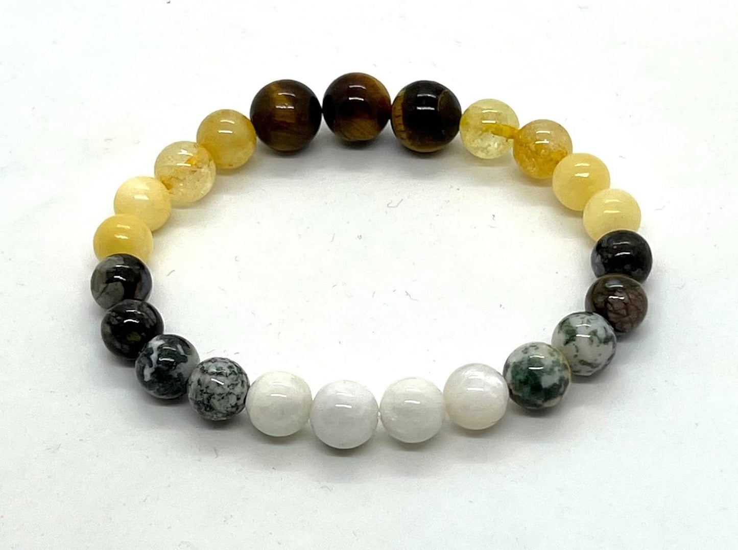 AWAKEN YOUR KUNDALINI Gemini Birthstone Bracelet – Multi-Chakra Balance & Zodiac Energy