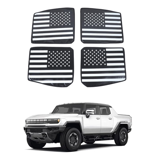 Sunroofs Shade Compatible with 2022 2023 2024 2025 2026 Hummer EV Accessories SUV/Pickup Truck 4PCS Hardtop Windshield Glass Sunshade Insulation Heat Visor Blocks UV Foldable Storage