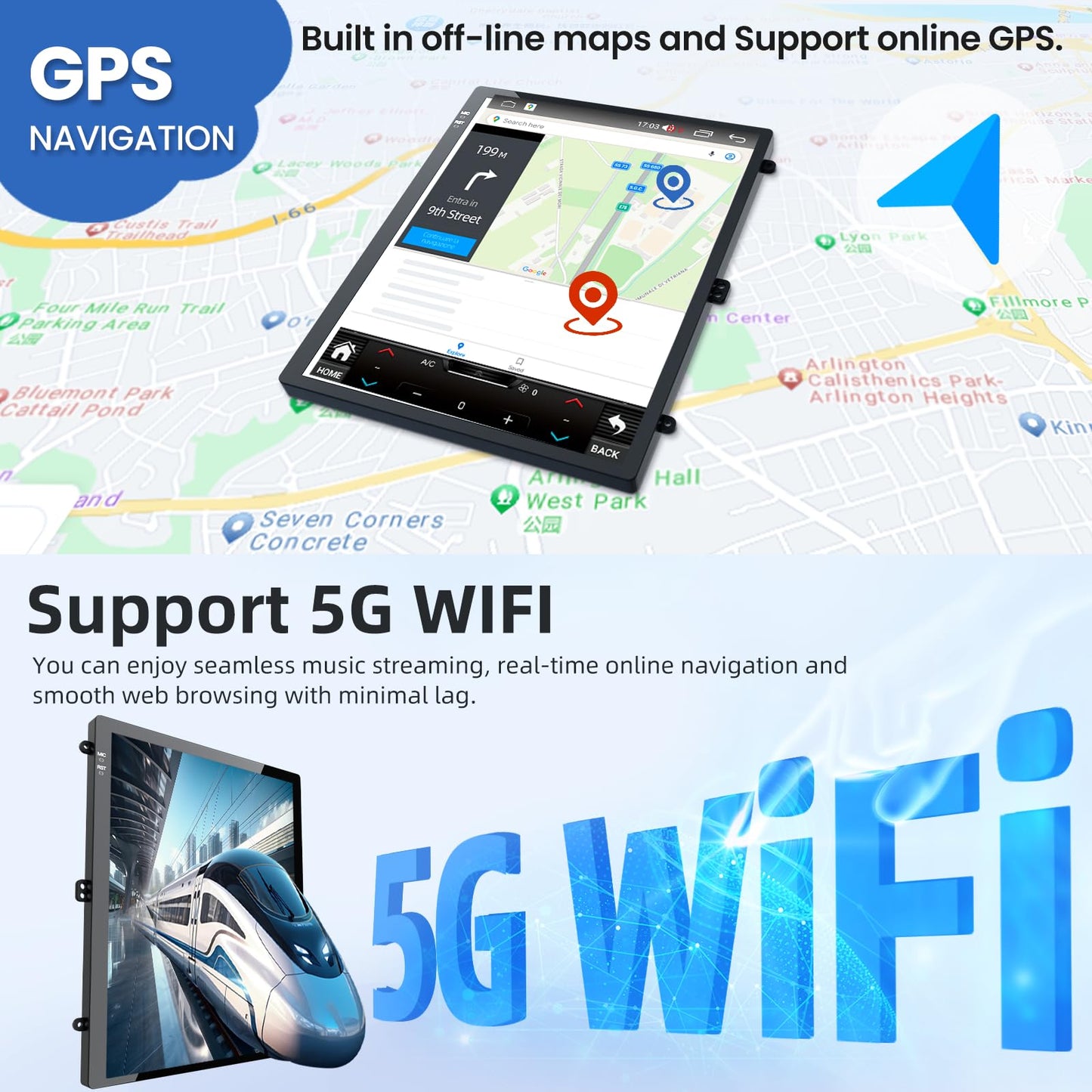 8 Core 32GROM Android 13 Upgrade Car Radio for Chevrolet Chevy Cruze 2009-2015: 10.4 Inch 1024 * 768 HD IPS Tesla Style Touchscreen Wireless Carplay Andriod Auto GPS Backup Camera SWC FM