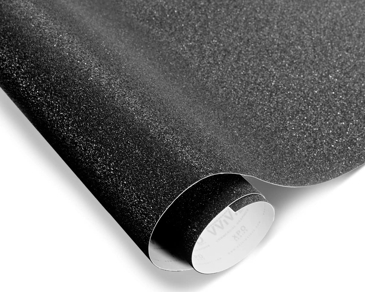 Black Indestructible Paint Wrap Vinyl roll (25FT X 5FT)