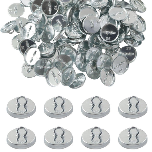 XGNG 1 Pack (100 pcs) Metal Plant Anchors for Grid Vines and Wall Climbers Climbing Plant Tools Vine Design Anchors Plant Hooks Wall Grid Shelf Anchors