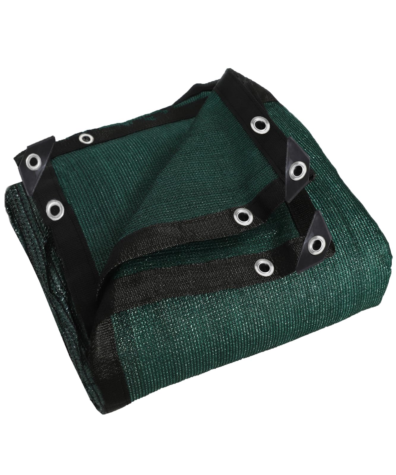 90% Green Colored Shade Cloth 6 ft X 10 ft, Heavy Duty HDPE Mesh Sun Shade Tarp with Grommets for Garden Greenhouse Pergola Patio Plant Kennel UV Protection