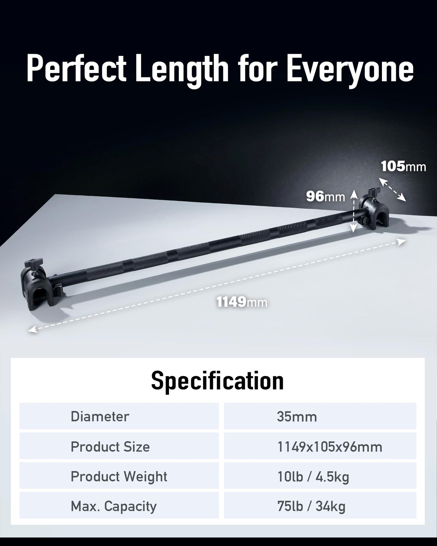 BYZOOM FITNESS 25lb Adjustable Dumbbells & Easy Bar Barbell Set
