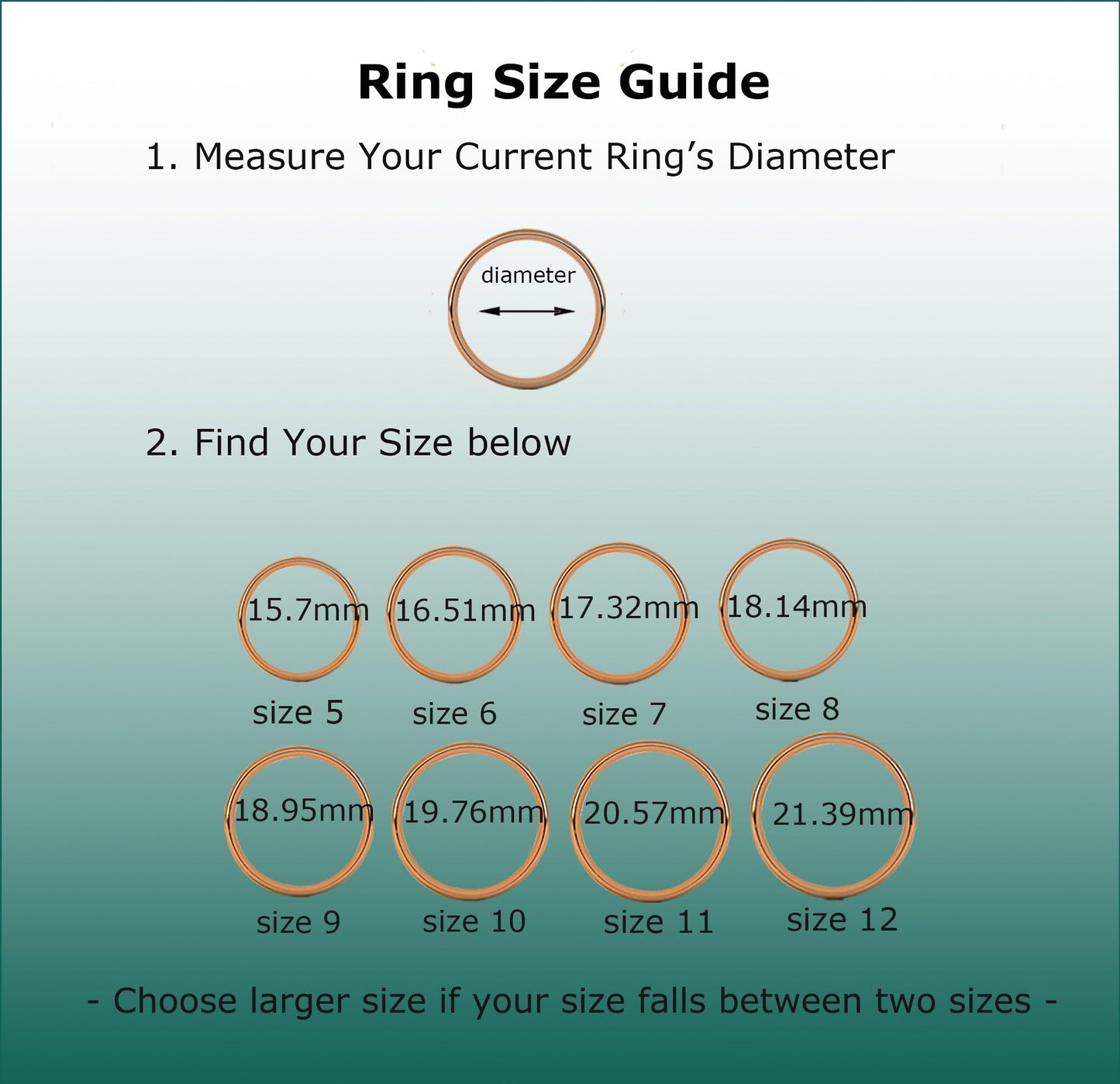 IVY & BAUBLE Pure Uncoated Solid Copper Ring for Men & Women — Lab-Tested, Raw Authentic Copper Band, Wellness Jewelry, Crafted in USA, 6mm, Size 6