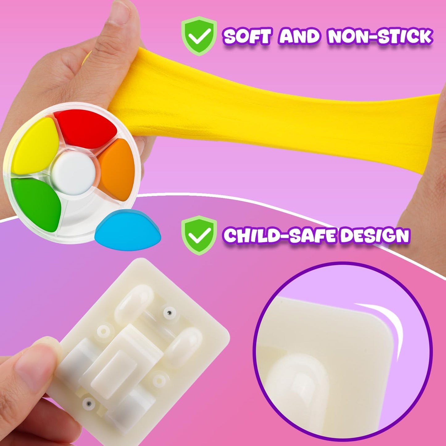 Air Dry Clay Kit for Kids - Pull Back Car Making, 3 Boxes Modeling Clay with Sculpting Tools, Base, Backing Board, Tutorial, Ultra Light & Soft, Non-Toxic & Safe, Creative DIY Arts and Crafts Toys