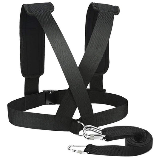AZIDWERYQ Weight Sled, Nylon Sled Harness Tire Pulling Harness Speed Training Equipment Pull Strap for Sprint Running and Football, Basketball, Soccer Workout Equipment Speed Training