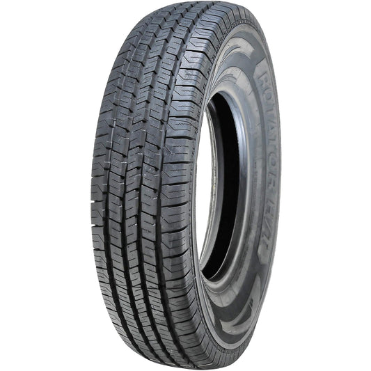 Evoluxx Rotator H/T All-Season Commercial Van Radial Tire-235/65R16 235/65/16 235/65-16 121/119R Load Range E LRE 10-Ply BSW Black Side Wall